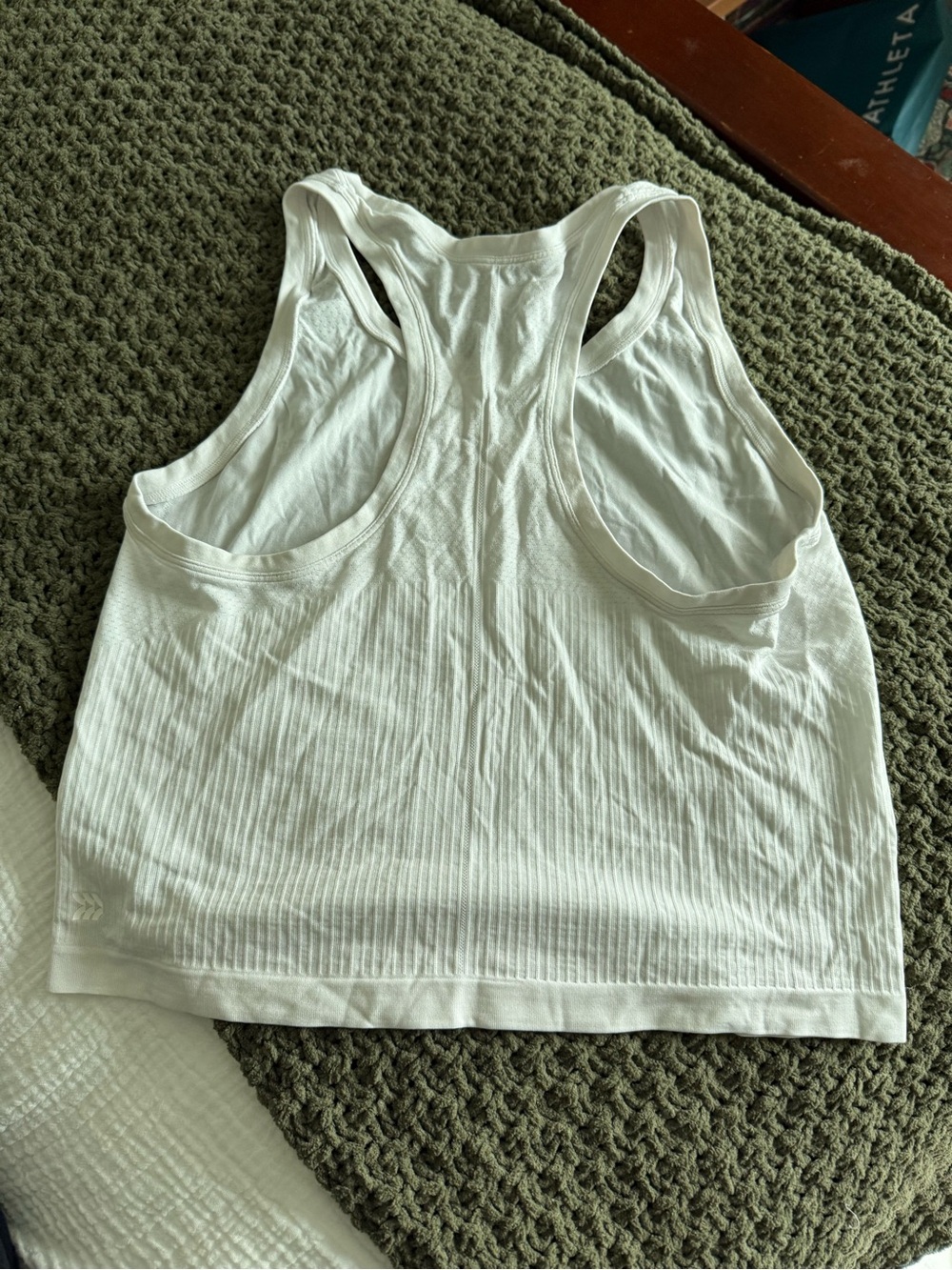 Target White Racerback Tank Top - Picture 2 of 3